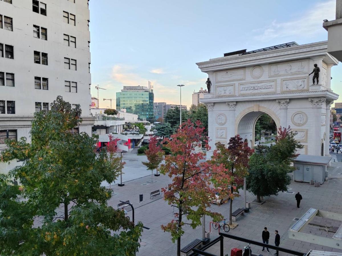 City Sqare Apartment Verde Üsküp Dış mekan fotoğraf
