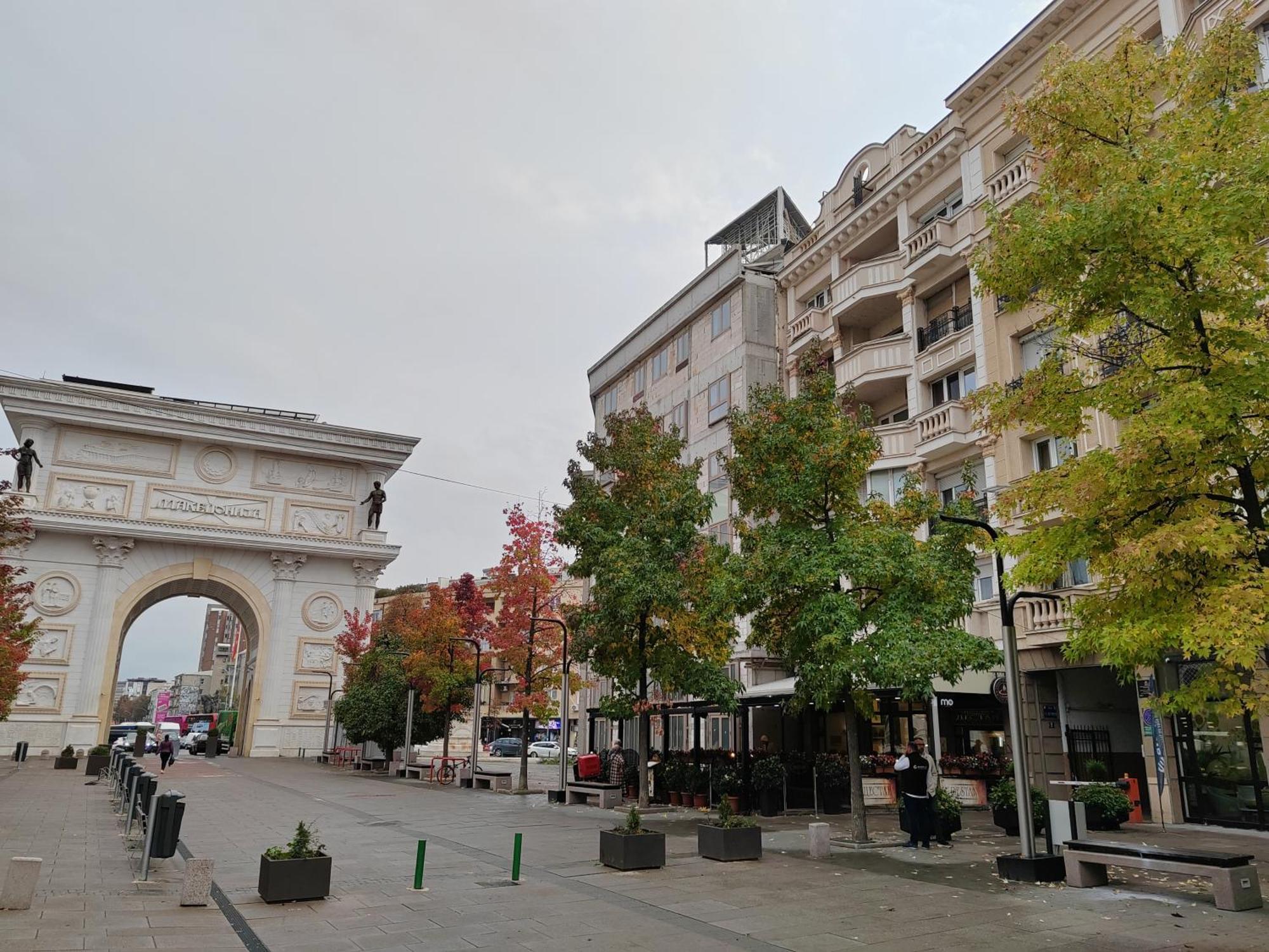 City Sqare Apartment Verde Üsküp Dış mekan fotoğraf