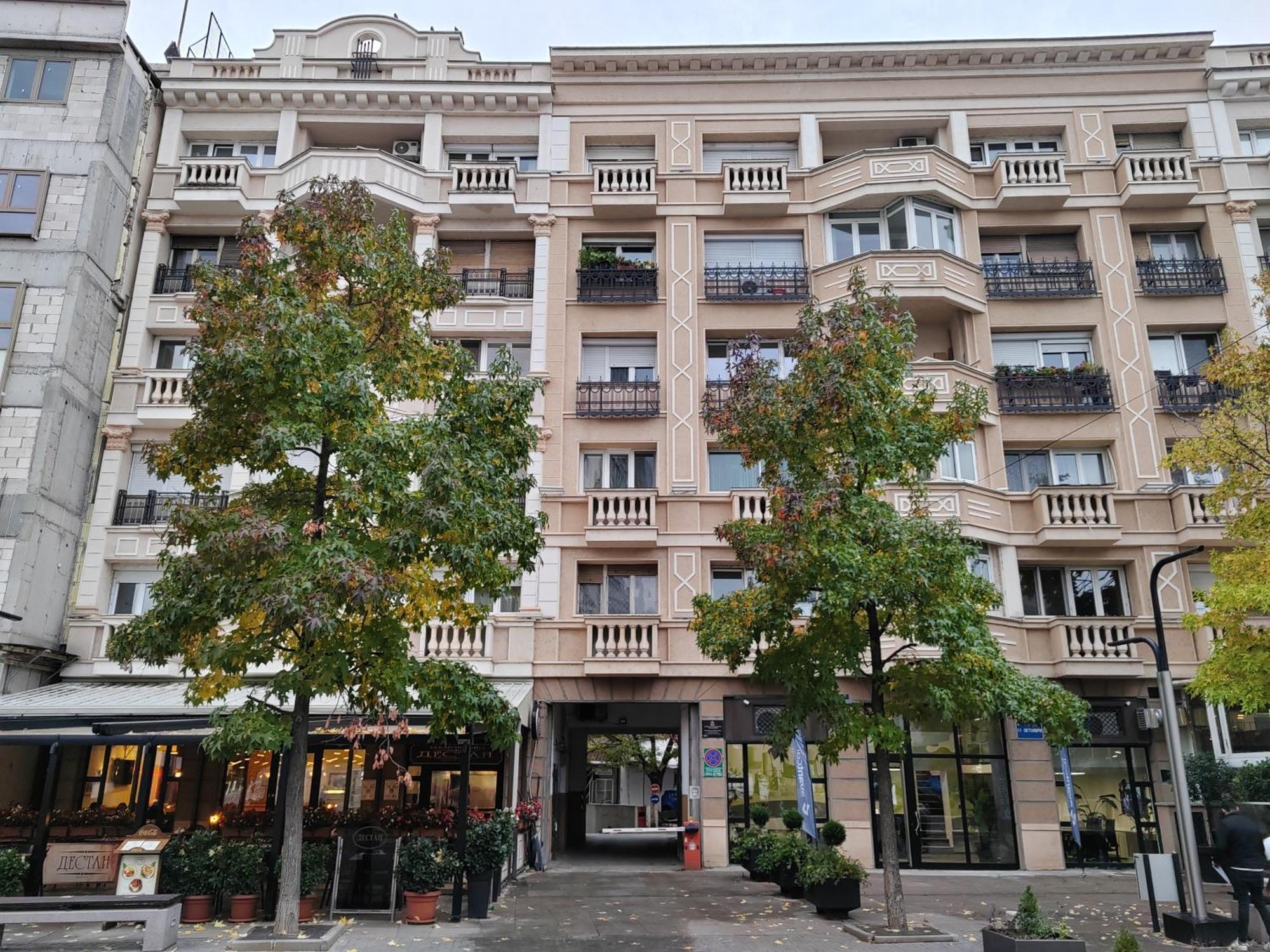 City Sqare Apartment Verde Üsküp Dış mekan fotoğraf